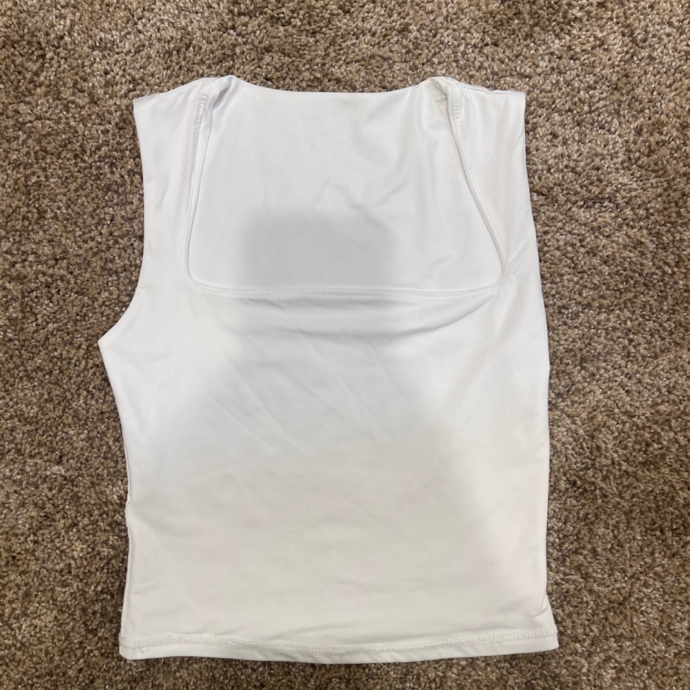 White Sleeveless Women's Top